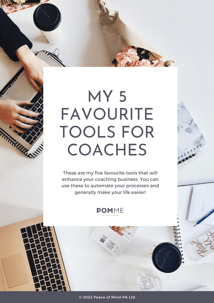 My five favourite tools for coaches